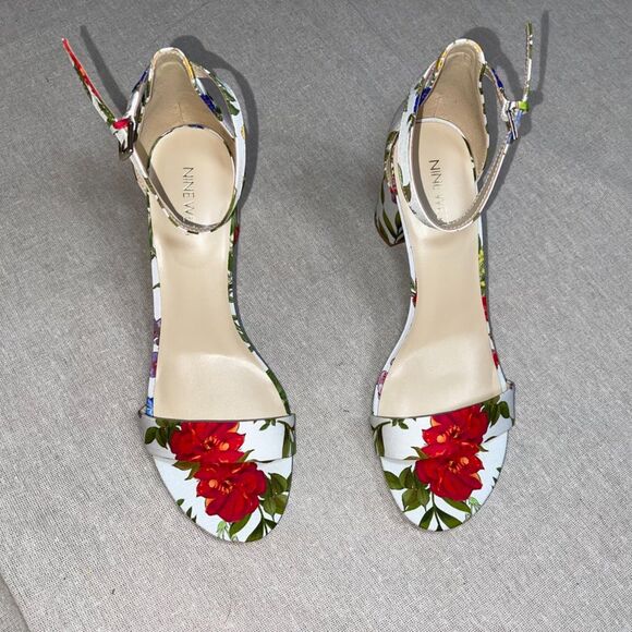 Nine West NWOB Sandy Women's Block Heel Dress Sandals - Size 9.5 - Picture 8 of 12